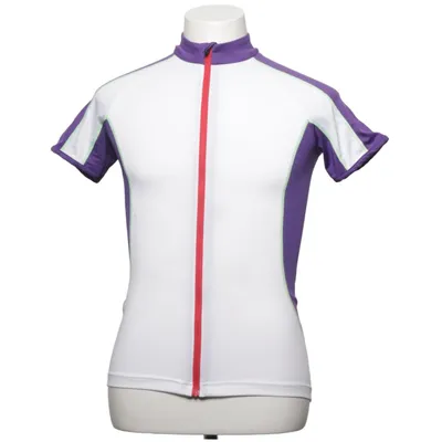 Wielershirt (Wit, Lila, Rood) van Benger Elastaan, Polyamide, Polyester