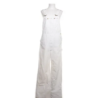 Hängselbyxor (Vit) från Lee Bomull