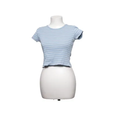 T-shirt (Bleu, Blanc) de Brandy Melville Coton, Élasthane