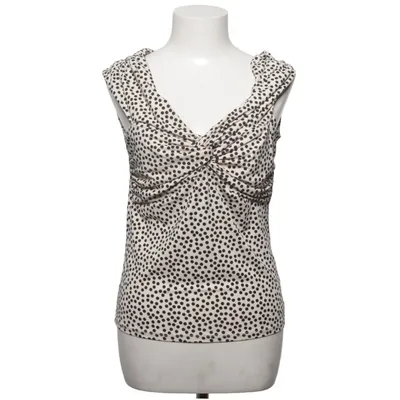 Top (Beige, Sort) fra H&M Elastan, Polyester