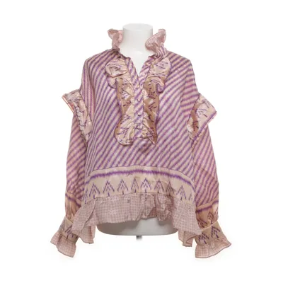 Bluse (Beige, Lilla) fra Joseph CPH Genanvendt polyester