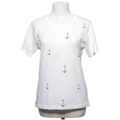 T-shirt (Hvid, Sort) fra FGL Økologisk bomuld