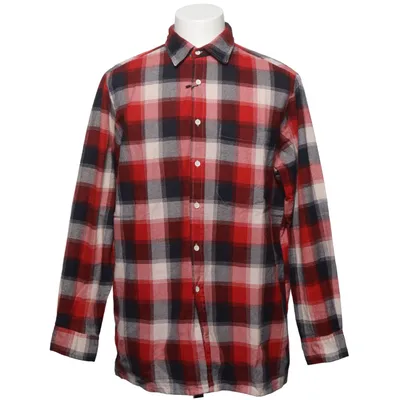 Flannel skjorte (Rød, Blå, Hvid) fra Atkins Bomuld