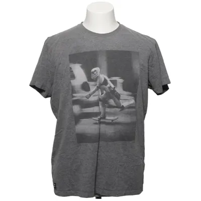 T-shirt (Grijs) van Chunk Clothing CO Katoen, Polyester