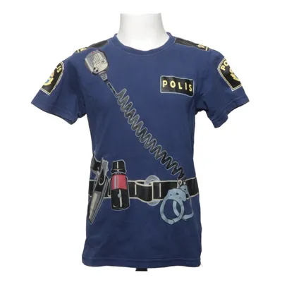 T-shirt (Blauw) van Polisen Katoen