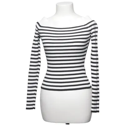 Topp (Svart, Vit) från H&M Polyamid, Polyester, Viskos
