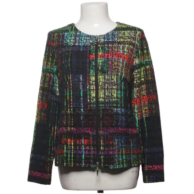 Cardigan (Black, Multicolored) from Leins' Elastane, Polyester, Viscose