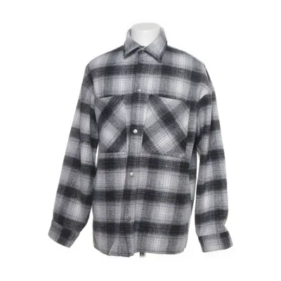 Flanellskjorta (Grå, Svart, Vit) från Originals by Jack & Jones Akryl, Polyester