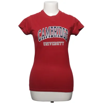 T-shirt (Rød) fra University of Cambridge Bomuld, Polyester