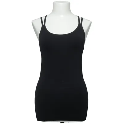 Tanktop (Zwart) van Blacc Yoga Elastaan, Polyamide