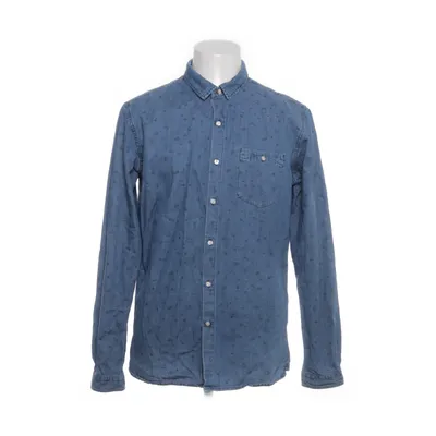 Shirt (Blauw) van Knowledge Cotton Apparel Katoen