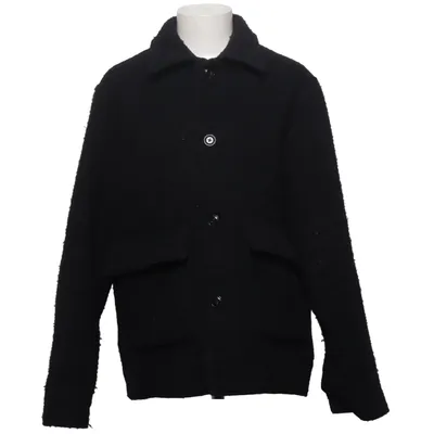 Jacket (Black) from A Day's March Polyester, Viscose, Wool
