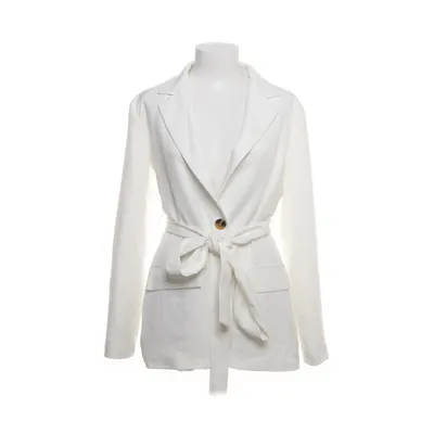Blazer (White) from Maia Hemera Elastane, Polyester