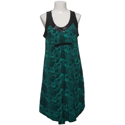 Jurk (Blauw, Zwart, Groen) van Stella Forest Zijde