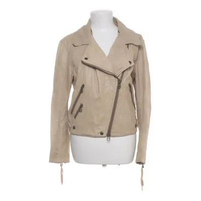 Veste de motard (Beige) de Acne Cuir, Viscose