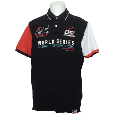Polo (Noir, Rouge, Blanc) de Nils Sundström Coton