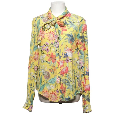 Blouse lavallière (Jaune, Multicolore) de Lambert