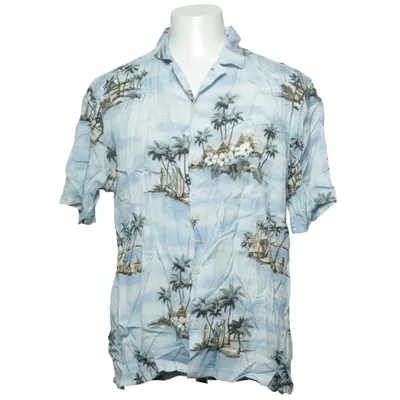 Short sleeve shirt (Blue, Multicolored) from Lindbergh Lyocell