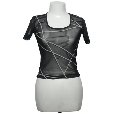 Top (Black, Beige) from Danza Elastane, Polyamide