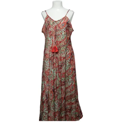 Maxi dress (Red, Green, Multicolored) from Swarna Silk
