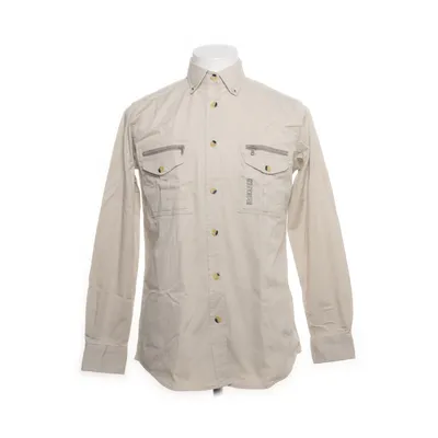 Buttondown-skjorta (Beige) från Brokared Bomull, Elastan