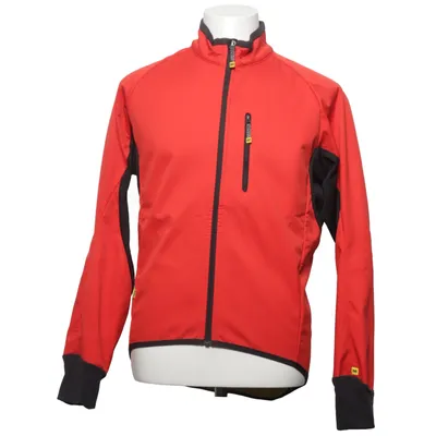 Softshelljakke (Rød, Sort, Gul) fra Mavic Polyester