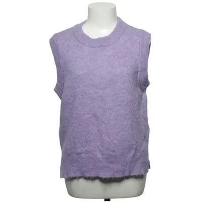 Slipover (Lilla) fra Selected Femme Alpacauld, Elastan, Polyamid, Polyester