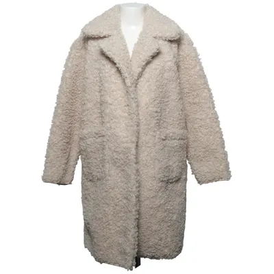 Coat (Beige) from By Malina Polyester, Polyurethane