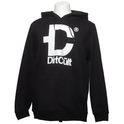 Huvtröja (Svart) från DirtCult Bomull, Polyester