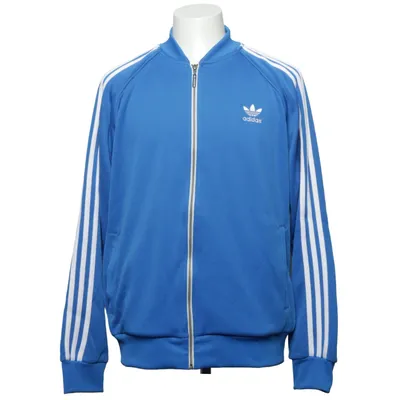 Sports jacket (Blue, White) from Adidas Originals Cotton, Polyester