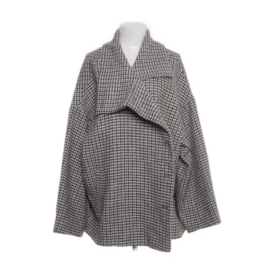 Coat (Brown, Black, Beige) from Pernilla Wahlgren Polyester, Wool
