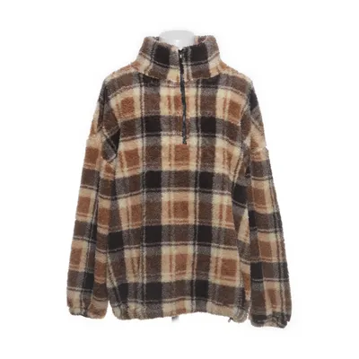 Jacket (Brown, Gray) from Shein Curve Polyester