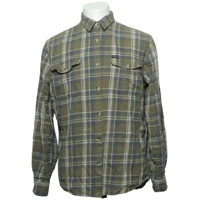 Flannel skjorte (Grøn, Blå, Hvid) fra Gridarmor Bomuld