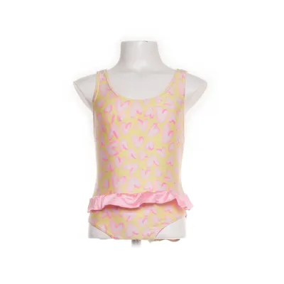 Baddräkt (Gul, Rosa) från Kids by Lindex Elastan, Polyamid