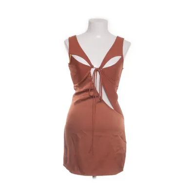 Dress (Brown) from Lemon Lunar Elastane, Polyester