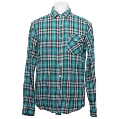 Flannel skjorte (Blå, Hvid, Rød) fra Vailent Clothing Bomuld