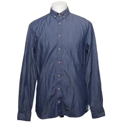 Button down shirt (Blue) from Colours & Sons Cotton