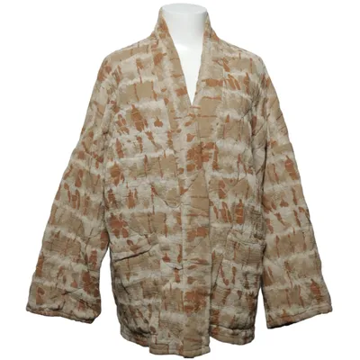 Cardigan (Beige, Bruin) van Johanna Paris Katoen, Polyester, Viscose