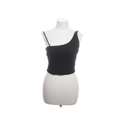 Tanktop (Zwart) van Zara Katoen, Elastaan