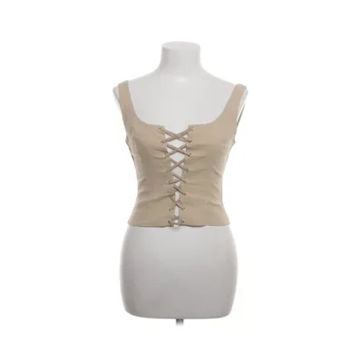 Crop top (Beige) fra Authentic Style Elastan, Polyamid, Viscose