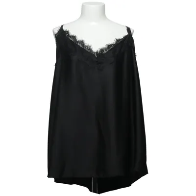 Top (Zwart) van Moda Italia Elastaan, Polyester