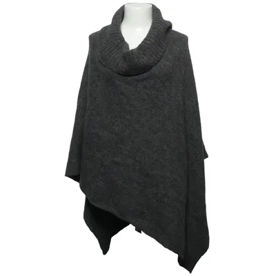 Poncho (Gray) from Ivanka Trump Acrylic, Elastane, Polyamide, Polyester, Wool