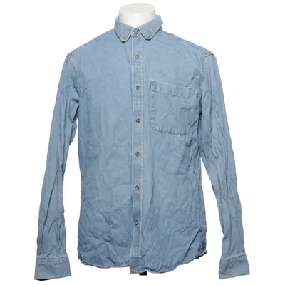 Chemise en jean (Bleu) de Cottonfield Coton biologique