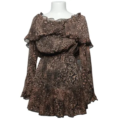 Klänning (Beige, Svart) från Topshop Polyester