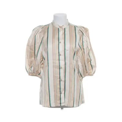 Kortärmad skjorta (Beige, Grön, Flerfärgad) från Britt Sisseck Bomull, Silke