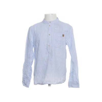 Shirt (Blauw) van H&M Linnen, Katoen