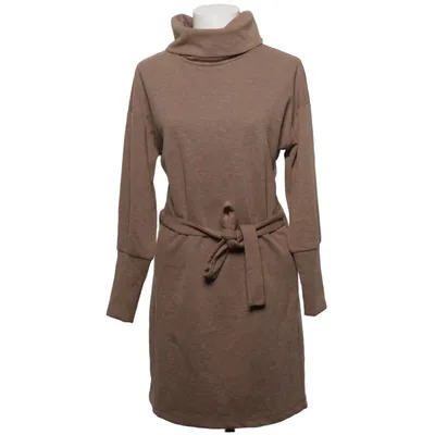 Jurk met col (Bruin) van Object Polyester