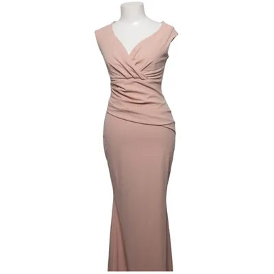 Robe de soirée (Beige) de Goddiva Élasthane, Polyester