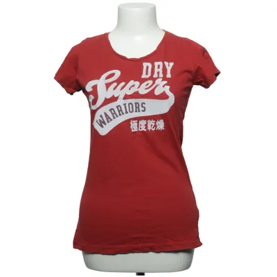 T-shirt (Rood) van Superdry Katoen