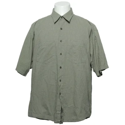 Chemise à manches courtes (Vert, Noir) de Geoffrey Beene Coton, Polyester